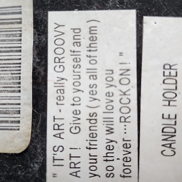 Silver Abstract Face Sculpture - Picture 10 of 10